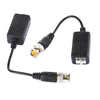 2 PCS HD 205C Coaxial CVI / TVI / AHD 1CH Transceptor pasivo Video Balun
