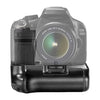 Empuñadura de batería para Canon EOS 550D con dos soportes para batería