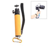 Soporte de luz de flash LED Esponja Steadicam Monopie de mano con cardán para cámara SLR (naranja)