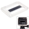 Cubierta de carcasa rígida de puerta trasera con abertura para GoPro Hero 4 / 3+
