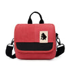 Bolsa de cámara universal, tamaño interior: aprox. 200 mm x 115 mm x 100 mm (rojo)