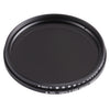 Filtro variable ajustable de densidad neutra ND Fader de 49 mm, filtro ND 2 a ND 400