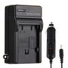 Cargador de batería para cámara digital 2 en 1 para CANON NB2L / 2LH / 2LH12 / 14 (negro)