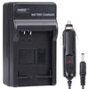 Cargador de batería para cámara digital para CANON NB5L (negro)