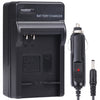 Cargador de batería para cámara digital para CANON NB6L (negro)