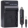 Cargador de batería para cámara digital para CANON BP911 / 915/930/945 (negro)