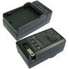 Cargador de batería para cámara digital para OLYMPUS BLM1 (negro)