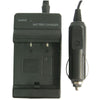 Cargador de batería para cámara digital para JVC VM200 (negro)