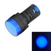 Lámpara de luz indicadora de señal LED 24V AD16-22D / S 22mm (azul)