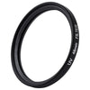 Filtro UV para cámara SLR de 46 mm (negro)