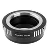 Anillo escalonado de montaje de lente M42 a lente NX (negro)