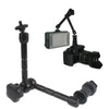 Brazo mágico articulado de 11 pulgadas para monitor de campo LCD / cámara DSLR / luces de video (negro)