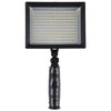 LED-187A Luz de video LED de 187 pulgadas para cámara/videocámara y batería de iones de litio NP-F770 de 7,4 V y 4400 mAh, con láminas suaves y filtros amarillos (negro)