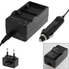 Cargador de batería de cámara digital dual para SJ4000, SJ5000, SJ6000, M10