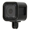Carcasa Shell CNC Aleación de aluminio Jaula protectora con cobertura de seguros para GOPRO HERO5 SESIÓN / SESIÓN DE HERO4 SESIÓN / SESIÓN DE HERO (NEGRO)