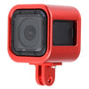 Carcasa Shell CNC Aleación de aluminio Jaula protectora con cobertura de seguros para GOPRO HERO5 SESIÓN / SESIÓN DE HERO4 SESIÓN / SESIÓN DE HERO (ROJO)