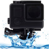 Caja protectora a prueba de agua de la edición negra con hebilla Montaje básico para gopro hero4 / 3 +, profundidad impermeable: 10m (negro)