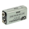 9V 6F22 1604D Batería de servicio pesado para cámaras / juguetes / dispositivos electrónicos