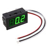 Medidor de corriente digital DC 0-10A con pantalla verde LED C27D
