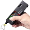 Selector de diamante LL con indicador LED, batería DC 9V (Negro)