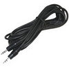 Cable de audio estéreo con mini enchufe macho de 3,5 mm, longitud: 3 m