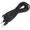 Cable auxiliar, cable de audio estéreo con minienchufe macho de 3,5 mm, longitud: 1,5 m