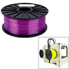 Filamentos de impresora 3D transparentes PLA de 1,75 mm (púrpura)