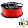 Filamentos de impresora 3D fluorescentes PLA de 3,0 mm, aproximadamente 115 m (rojo)