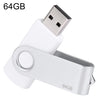 Disco flash Twister USB 2.0 de 64 GB (blanco)