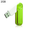 Disco flash USB de 2GB (verde)