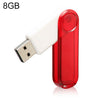 Disco flash USB de 8 GB (rojo)