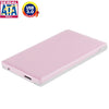 Estuche externo HDD SATA e IDE de alta velocidad de 2,5 pulgadas, compatible con USB 3.0 (rosa)