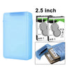 Tanque de almacenamiento HDD de 2,5 pulgadas, compatible con HDD IDE / SATA de 2x 2,5 pulgadas