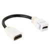 15cm de alta velocidad V1.4 HDMI 19 pines hembra a HDMI 19 pines conector hembra Cable adaptador