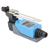 ME-8108 Mini interruptor de límite de brazo giratorio ajustable con palanca de rodillo (azul)