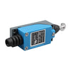 Mini-8112 Mini interruptor de límite del émbolo de rodillo de control mecánico (azul)