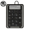 Teclado numérico USB no síncrono para computadora portátil con 19 teclas