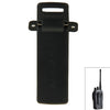Clip de cinturón para walkie talkie (negro)