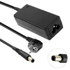 Mini adaptador de CA de repuesto 19,5 V 2,31 A 45 W para portátil Dell, puntas de salida: 4,5 mm x 2,7 mm (negro)