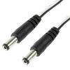 Cable de alimentación universal macho CC de 5,5 x 2,1 mm, longitud: 0,5 m