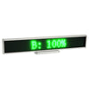 Tablero interior de la muestra del mensaje de desplazamiento móvil del LED programable, Resolución de pantalla: 128 x 16 píxeles, longitud: 41 cm