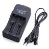 TR-006 Cargador de batería multifunción para 16340/18650/25500/26650/26700 (negro)