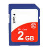 Tarjeta de memoria de cámara SDHC clase 10 de alta velocidad de 2 GB (100% de capacidad real)