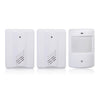 Detector de alarma de timbre inalámbrico con sensores infrarrojos PIR 2 a 1 para el hogar / la oficina