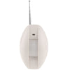 Detector infrarrojo pasivo dual, frecuencia: 433MHz (usando en S-MDC-0210A / 0211/0213/0214/0224/0225/0253/0401/0402) (Blanco)