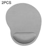2 PCS Paño Gel Rest Rest Pad Mouse Pad