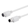 Cable extensor de teclado / mouse PS / 2 de 6 pines (PS / 2 macho a PS / 2 hembra), longitud: 3 m