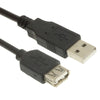 Cable de extensión USB 2.0 AM a AF, longitud: 1,5 m