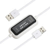 Cable de conexión inteligente KM USB 2.0 de alta velocidad, teclado y ratón de PC a PC, Plug and Play, longitud: 165 cm