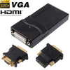 Adaptador de pantalla USB 2.0 a DVI / VGA / HDMI, compatible con Full HD 1080P, ampliable hasta 6 unidades de pantalla